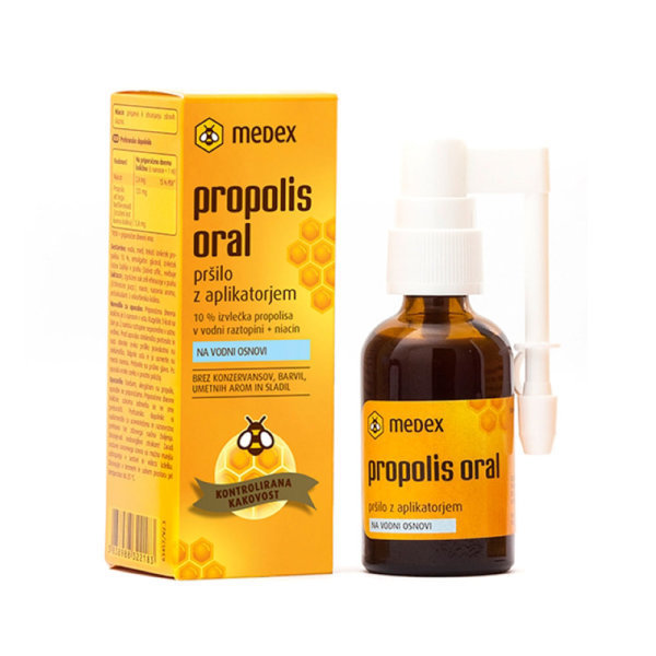 MEDEX PROPOLIS ORAL SPREJ vodena otopina